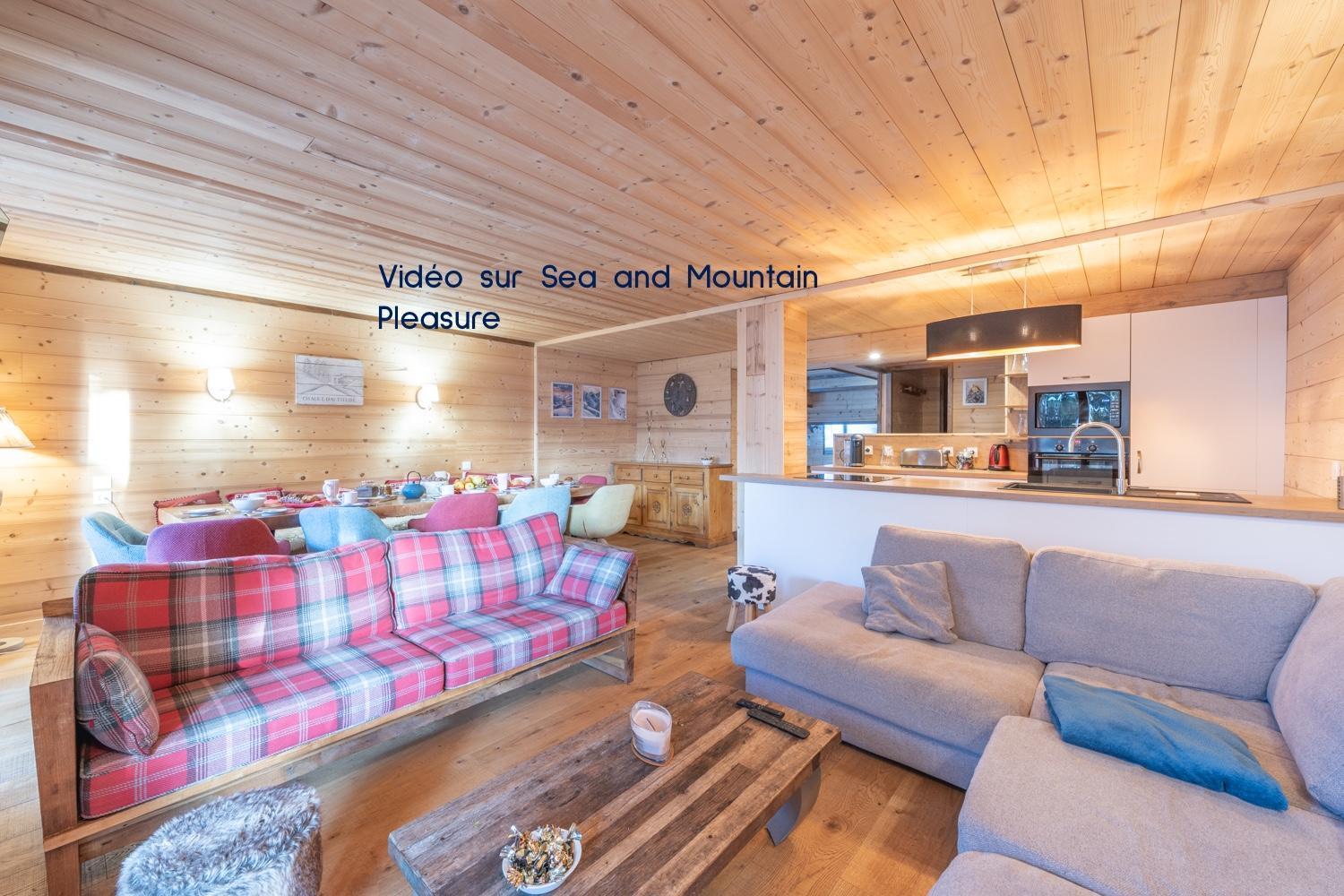 Chalet Alpe D'Huez 1850-Sea And Mountain Pleasure Avec 2 Appartements- 1 Appartement 3 Chambres 8 Couchages - 3 Salles D'Eau Et 1 Appartement 5 Chambres 12 Couchages 5 Salles D'Eau - Jacuzzi Et Sauna -Pieds Des Pistes Et Centre ภายนอก รูปภาพ