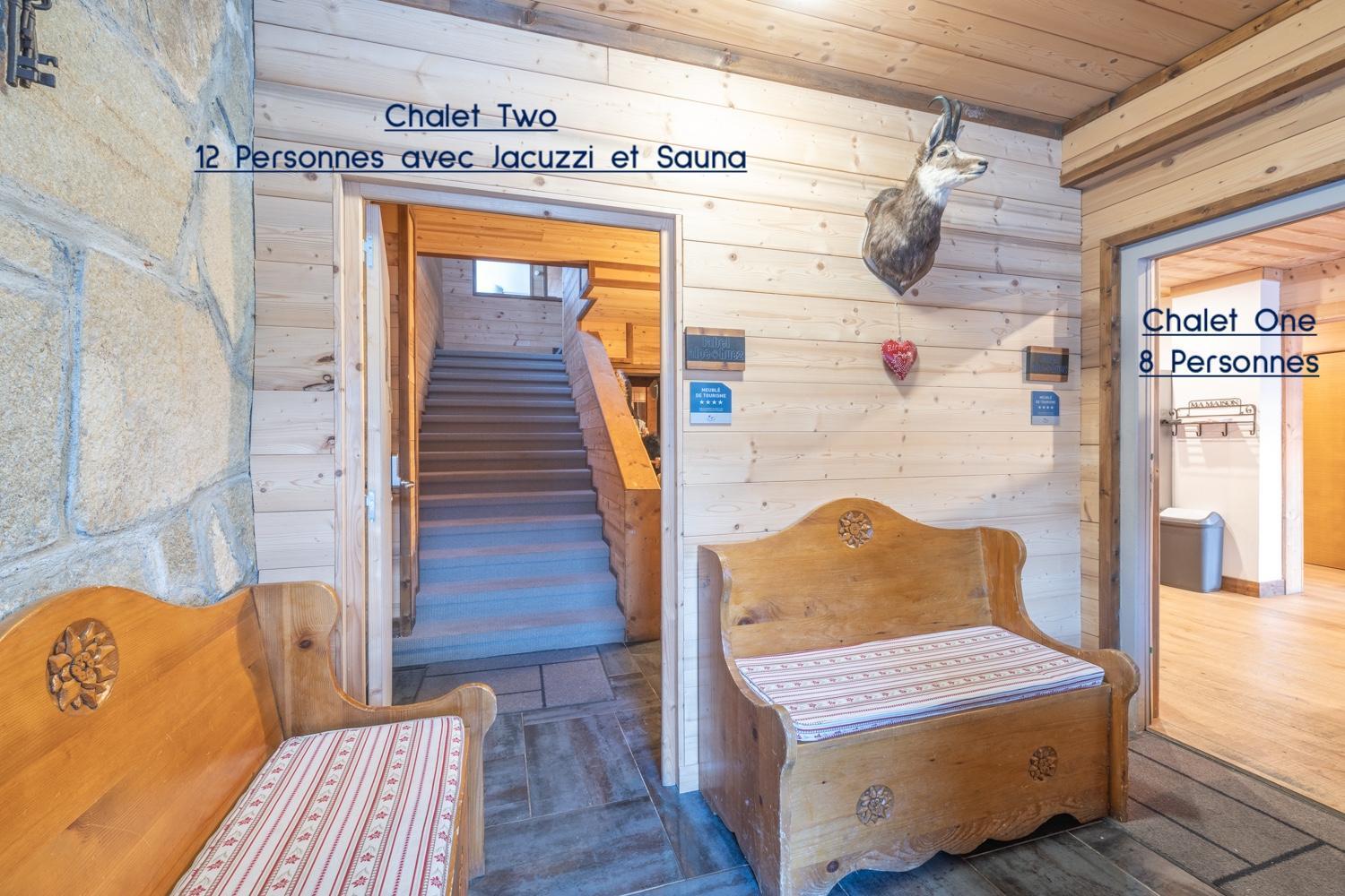 Chalet Alpe D'Huez 1850-Sea And Mountain Pleasure Avec 2 Appartements- 1 Appartement 3 Chambres 8 Couchages - 3 Salles D'Eau Et 1 Appartement 5 Chambres 12 Couchages 5 Salles D'Eau - Jacuzzi Et Sauna -Pieds Des Pistes Et Centre ภายนอก รูปภาพ
