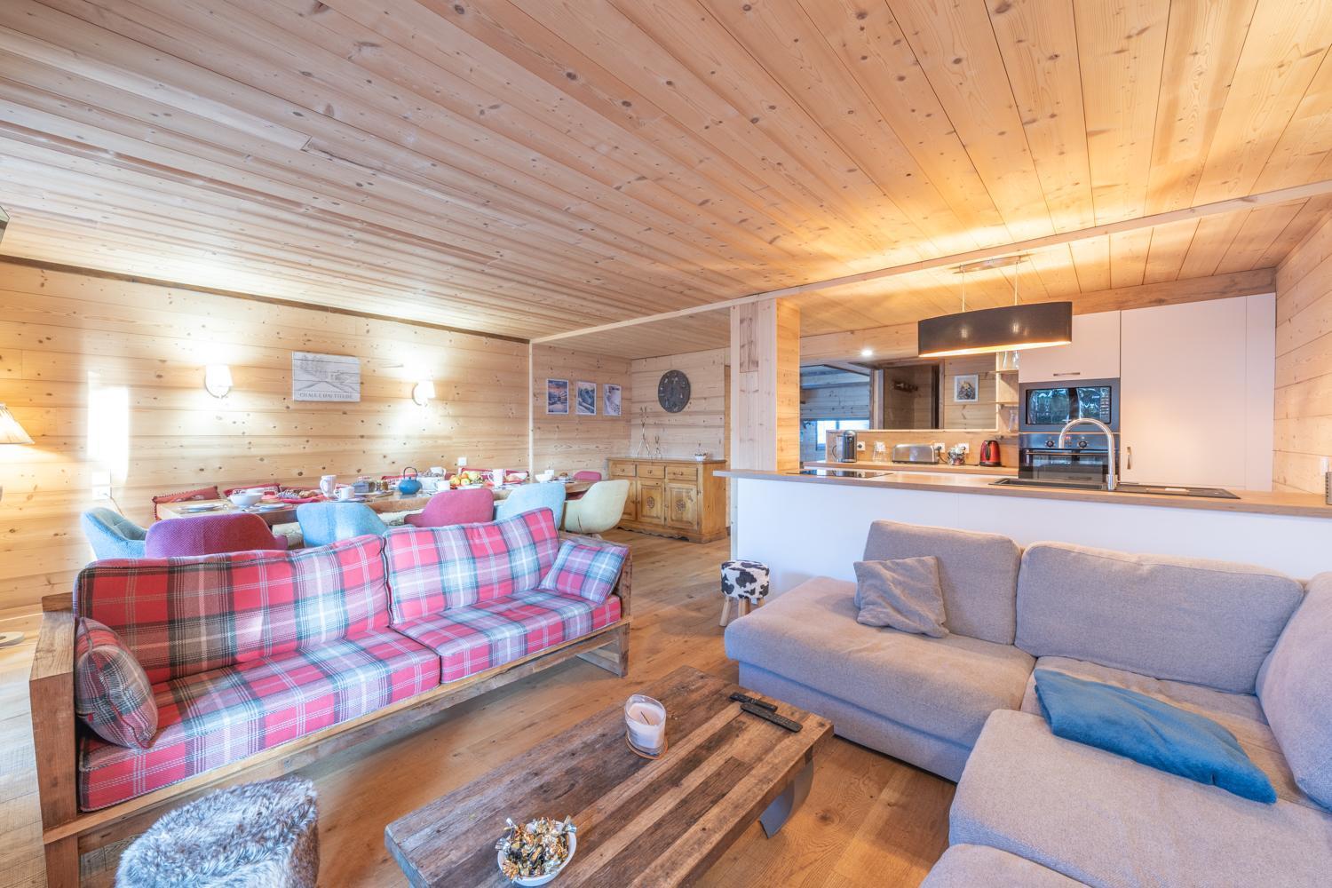 Chalet Alpe D'Huez 1850-Sea And Mountain Pleasure Avec 2 Appartements- 1 Appartement 3 Chambres 8 Couchages - 3 Salles D'Eau Et 1 Appartement 5 Chambres 12 Couchages 5 Salles D'Eau - Jacuzzi Et Sauna -Pieds Des Pistes Et Centre ภายนอก รูปภาพ